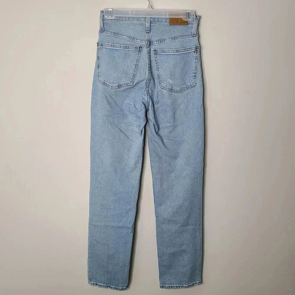New Madewell The Perfect Vintage Straight Jeans 24